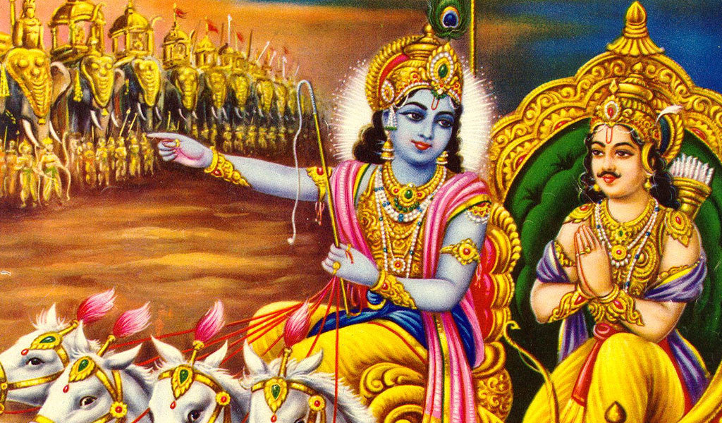 Bhagavad Gita 11.54 and Shringara Incense Sticks