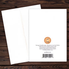 602-04 - Greeting Card - Prabhuji's quote - 'The pleasures you find on your path...' - 7"x5"