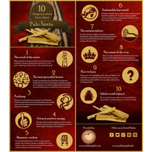 Palo Santo Tradicional - Poder y Purificación - 6 Conos de Incienso