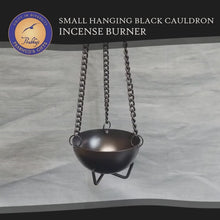 Prabhuji's Gifts hanging black Cauldron