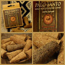 Palo Santo Tradicional - Poder y Purificación - 6 Conos de Incienso