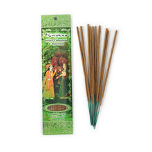Varitas de incienso Krishna: vetiver, madera de cedro y halamadi