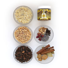 Incienso de Resina Solar Plexus Chakra Manipura - Autoconfianza y Transformación - Tarro de 2.4oz