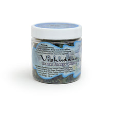 Incienso de Resina Chakra de la Garganta Vishuddha - Comunicación y Responsabilidad - Tarro de 2.4oz