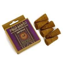 Palo Santo and Wild Herbs - Relaxation & Meditation -  6 Incense Cones - Wholesale and Retail Prabhuji's Gifts
