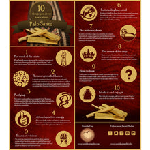 Varitas de Incienso Palo Santo y Canela - Protección y Prosperidad - 6 Varitas de Incienso