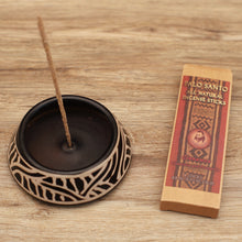 Varitas de Incienso Palo Santo y Canela - Protección y Prosperidad - 6 Varitas de Incienso