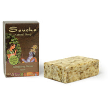 Soap Bar Saucha - Natural Energizing Cocoa Scrub - 3.5 oz (100g) - Wholesale and Retail Prabhuji's Gifts 