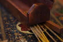 Incense Burner - Wooden Box with Storage - Decorative Jali Cover