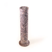 Quemador de incienso - Torre de esteatita Rose Vine Jali