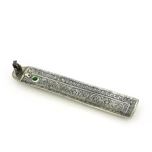 Incense Burner -  Ornate Metal Ganesh Rectangular