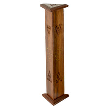 Incense Burner - Wooden Triangle Tower