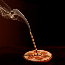 Incense Burner - Soapstone Plate Sacral Chakra Svadhishtana 3"