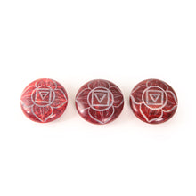 Quemador de incienso - Esteatita Raíz de guijarros Chakra Muladhara 2.5"