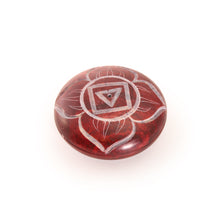 Quemador de incienso - Esteatita Raíz de guijarros Chakra Muladhara 2.5"