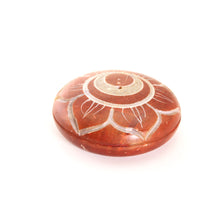 Incense Burner - Soapstone Pebble Sacral Chakra Svadhishtana 2.5"