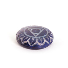 Quemador de Incienso - Esteatita Guijarro Garganta Chakra Vishudha 2.5"