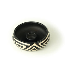 701-82 - Incense Burner - Peruvian Ceramic Holder for Palo Santo Stick - 5" - Prabhuji's Gifts wholesale and retail