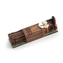 Incense Gift Set - Bamboo Burner + 3 Harmony Incense Sticks Packs & Greeting - Thank you for being you