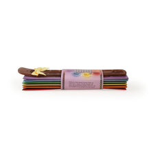 Prabhuji's Gifts - Incense Gift Set - Flat Burner + 7 Chakras Incense Stick in Purple Greeting Sleeve