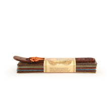 Prabhuji's Gifts - Incense Gift Set - Flat Burner + 7 Harmony Incense Stick & greeting A Precious Reminder that You are Loved