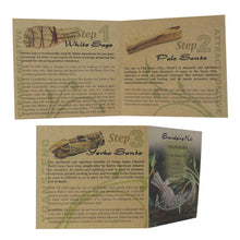 Kit - Smudging Kit Palo Santo - Sage - Yerba Santa - Abalone shell - with Purification Instruction Booklet - Wholesale and Retail Prabhuji's Gifts