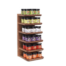 Wholesale Opening Bundle - Herbal Resin Incense - Display Rack with 6-Fragrance Intention Line 2.4 oz (68g) Jars - 36 Packs