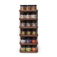 Wholesale Opening Bundle - Herbal Resin Incense - Display Rack with Basic and Intention Lines 2.4 oz (68g) Jars - 36 Packs
