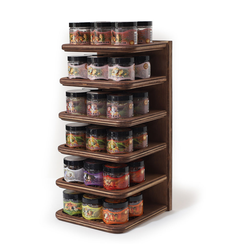 Wholesale Opening Bundle - Herbal Resin Incense - Display Rack with Ba ...