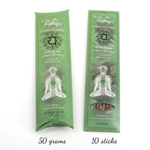 Incense Sticks Heart Chakra Anahata - Love and Sensitivity - 50 gram pack 