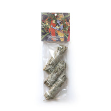 Prabhuji's Gifts white sage 3 mini bundles 4"