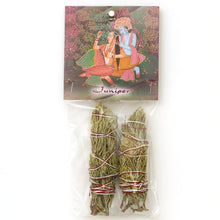 Smudging Herbs - Juniper Smudge Stick -  2 mini Bundles 4"