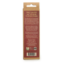 Varitas de Incienso Palo Santo y Canela - Protección y Prosperidad - 6 Varitas de Incienso