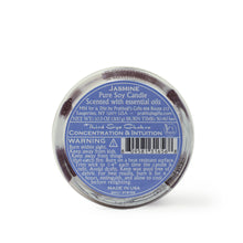 Third Eye Chakra Ajna | Candle for Chakra Meditation Scented with Essential Oils | Indian Jasmine | Concentration and Intuition - 10.5oz