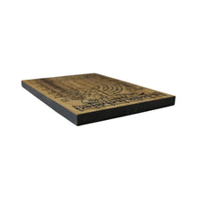 Prabhuji's Gifts Decor - Wooden Plaque Shiviti - Kabbalah Blessing Meditation 7"x9.5"