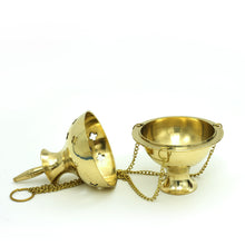 Prabhuji's Gifts Hanging brass burner 5"