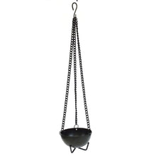 703-37 Prabhuji's Gifts Burner - Hanging Black Cauldron Small
