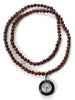 ORIGINAL OSHO Rajneesh Rajneeshpuram Wild Country Extra Fine Rose Wood Mala for Meditation -Natural Wood (#2) VERY LIMITED STOCK!