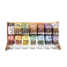 Wholesale Opening Bundle - Herbal Resin Incense - Display Rack with 7-Chakra and 6-Intention Complete Line 1.2 oz (34g) Bags - 78 Packs