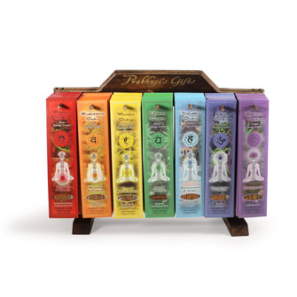 Wholesale Opening Bundle - Incense - Display Rack with 7-Chakra Incense Line - 91 Packs