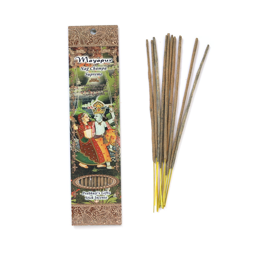 Mayapur Incense Sticks - Nag Champa Supreme - Wholesale and Retail by ...