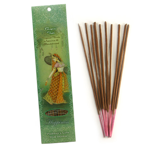 Incense Sticks Ragini Todi - Tropical Fruit, Jasmine, and Sandalwood - Happiness