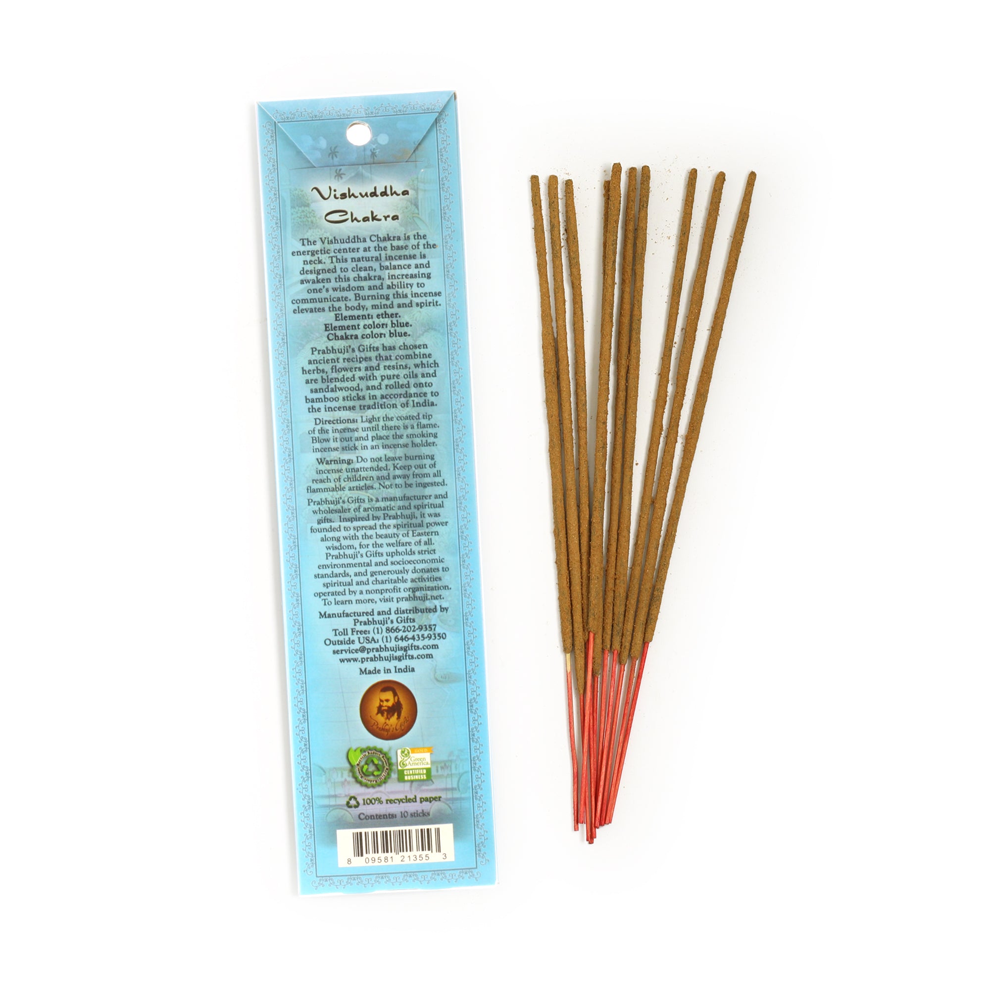 Vishuddha Incense Sticks - Communication and Wisdom - Wholesale and ...