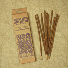 Smudging Incense - Clean - Andean Herbs Incense Sticks - Environmental Cleansing