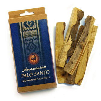 Palo Santo Raw Incense Wood - Premium Amazonian - 5 Sticks - Wholesale and Retail Prabhuji's Gifts 