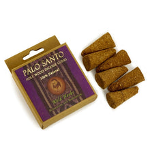 Palo Santo and Wild Herbs - Relaxation & Meditation -  6 Incense Cones - Wholesale and Retail Prabhuji's Gifts 