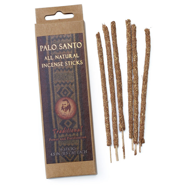 Palo Santo Traditional Incense Sticks -  Power & Purification -  6 Incense Sticks