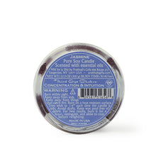 Soy Candle for Chakra Meditation Scented with Essential Oils | Third Eye Chakra Ajna | Indian Jasmine | Concentration and Intuition - 10.5oz - Wholesale and Retail Prabhuji's Gifts 