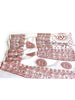 Meditation Yoga Prayer Shawl - Mantra Om - White Large