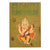 Greeting Card - Rajasthani Miniature Painting - Ganesh Playing Veena - 5"x7" Prabhuji’s Gifts wholesale and retail